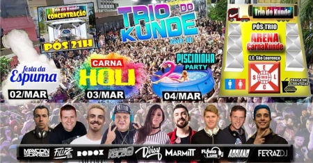 Trio do Kunde Ano III - Prepare-se para participar do melhor Carnaval da região