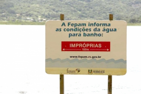 Fepam: Praia da Barrinha está imprópria para banho