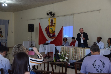 Prefeito participa da abertura do 1º Seminário da Pastoral Afro de São Lourenço do Sul