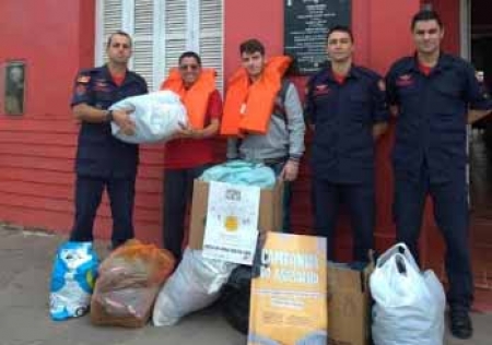 Corpo de Bombeiros de São Lourenço do Sul na da Campanha do Agasalho
