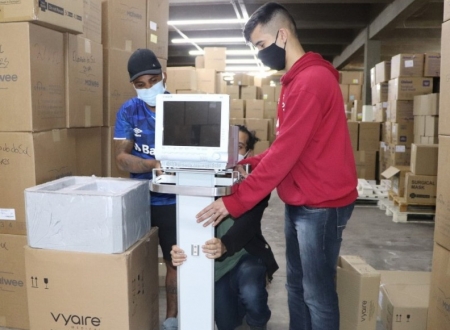 Rio Grande recebeu 20 respiradores do Governo do Estado - Camaquã recebeu 3 equipamentos