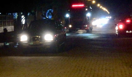 Carreata em homenagem a Iemanjá aconteceu na noite desta segunda-feira