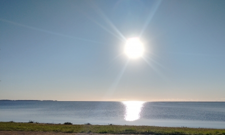 Quarta-feira amanheceu com sol em São Lourenço do sul