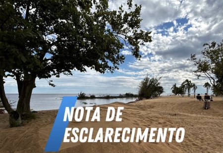 Prefeitura divulga Nota de esclarecimento sobre denúncia de “extração irregular de areia”
