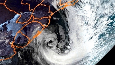 Novo alerta de ciclone extratropical para o Rio Grande do Sul