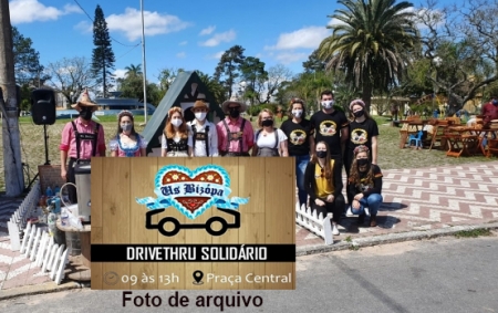 Grupo Us Bizópa realiza neste sábado (9) Drive Thru Solidário