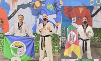 O atleta Lourenciano Diego Tiaraju foi Bi campeão mundial de taekwondo PFWT