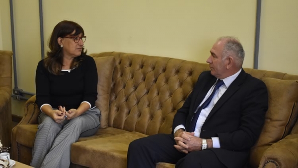 Prefeito Rudinei visita Reitora da Furg