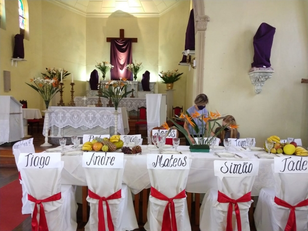 Quinta feira Santa:  A mesa da fraternidade, a mesa da partilha - Pe. Wilfrido Mosquera