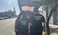 Polícia Civil prendeu homem de 36 anos por violência doméstica no centro da cidade