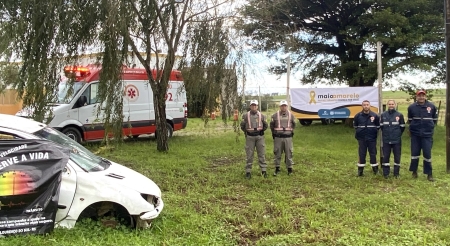 Campanha “Maio Amarelo” segue intensificada no mês de junho em razão das enchentes no último mês