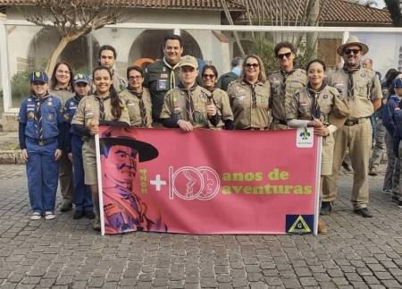 Grupo Escoteiro Garibaldi participou do Desfile Cívico em Pelotas