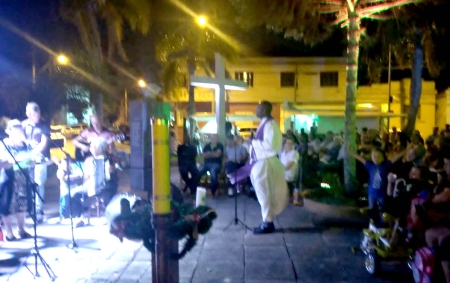 "Natal Iluminado" da Paróquia de São Lourenço proporcionou um lindo espetáculo para o público presente