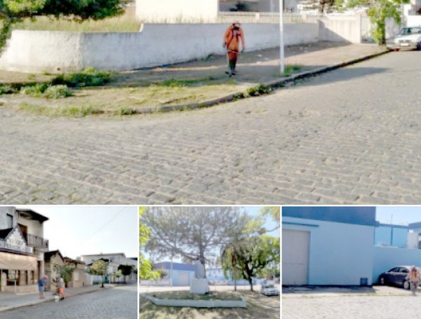 SMOU realiza limpeza de ruas, praças e pintura de meio-fio