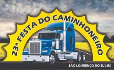 Festa dos Caminhoneiros acontece neste sábado (29)