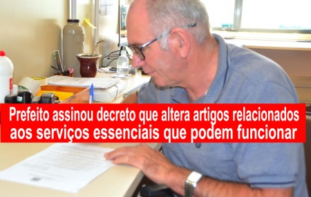 Novo decreto sobre serviços essenciais no período de calamidade