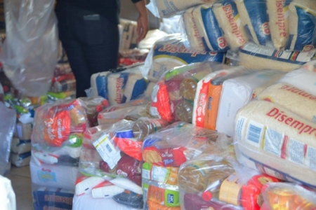 Famílias em vulnerabilidade social receberão mais de 500 cestas básicas em SLS