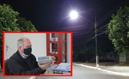 Iluminação em LED é pauta no gabinete do Prefeito