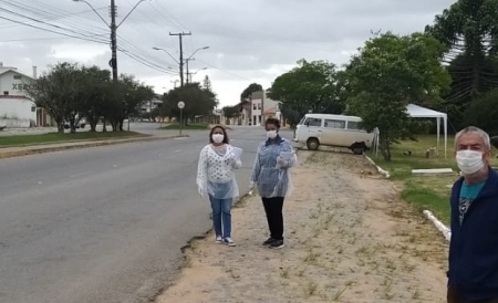 Barreira sanitária voltou a ser realizada neste final de semana