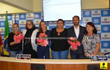 Câmara Municipal destaca o protagonismo das mulheres na comunidade lourenciana e trata do tema da violência de gênero