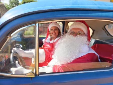 Natal de Fusca em São Lourenço do Sul - Família Noel de Fusca