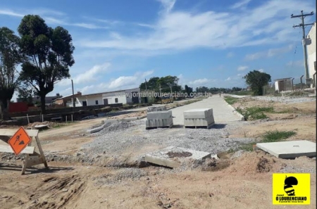 Obras de calçamento na Camponesa irão até julho deste ano