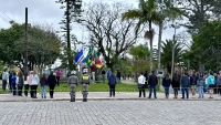 Abertura Oficial da Semana da pátria aconteceu na manhã desta segunda-feira