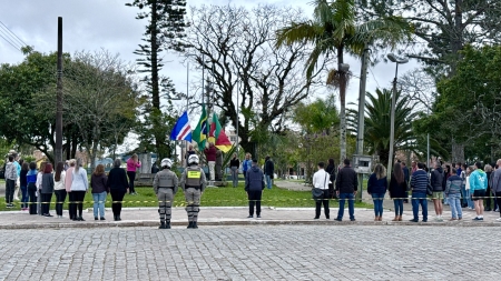 Abertura Oficial da Semana da pátria aconteceu na manhã desta segunda-feira