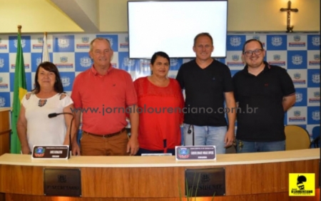 Eleita a Mesa Diretora da Câmara de Vereadores de São Lourenço do Sul para 2020