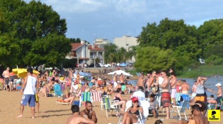 Mais um final de semana de praias cheias em São Lourenço do Sul