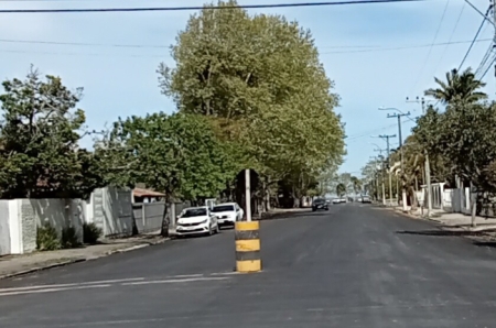 Com asfalto da Avenida Isolina Passos concluído agora aguarda pintura e sinalização