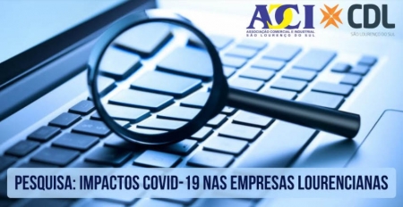 Pesquisa inicial da ACI/CDL indica impactos da Pandemia nas empresas de São Lourenço