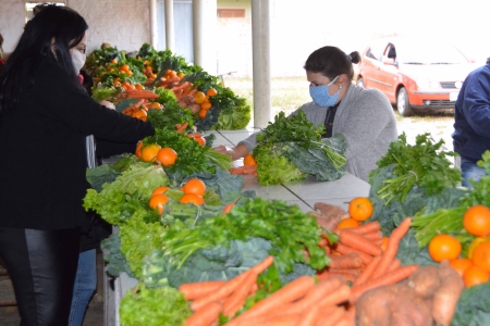 Famílias recebem alimentos do PAA 