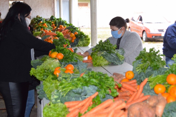 Famílias recebem alimentos do PAA 