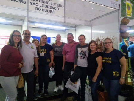 Escola Martinho Lutero expõe na Expoagro Afubra