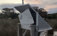Mais uma vez o equipamento da FURG responsável pelo monitoramento do nível da Lagoa dos Patos foi alvo de vandalismo e furto de equipamentos