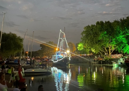 3° apresentação do NATAL A BORDO está acontecendo na noite deste sábado
