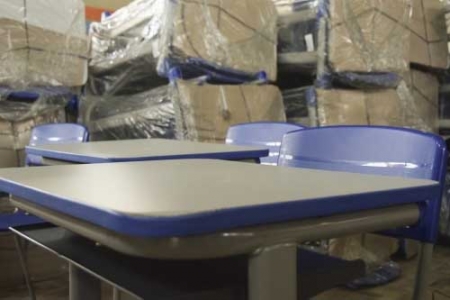 Escolas receberão mais de 1200 classes novas