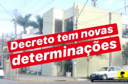 Bandeira Vermelha: Novo Decreto foi assinado na tarde desta terça-feira (12)