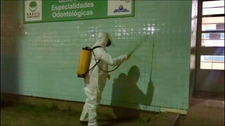 Prefeitura realiza sanitização das Unidades Básicas de Saúde na noite desta sexta-feira (26)