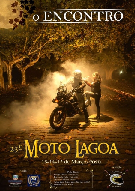 23º Moto Lagoa acontece nos dias 13, 14 e 15 de março de 2020 promete agitar São Lourenço do Sul