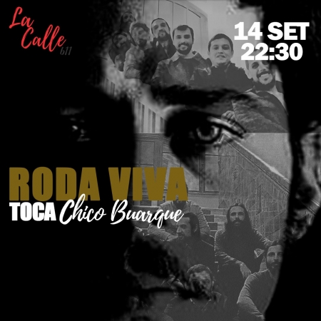 A banda RODA VIVA estará neste sábado (14) em São Lourenço do Sul