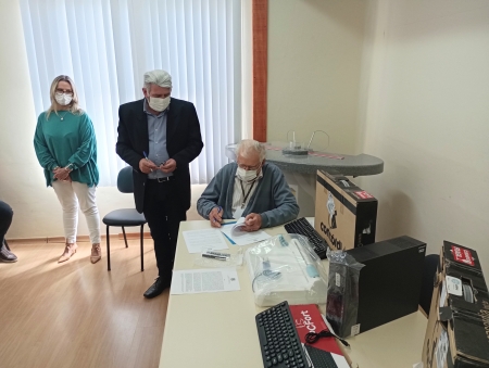 Prefeitura realizou doação de equipamentos para a Santa Casa de São Lourenço do Sul