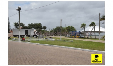 Estrutura do Show da Virada 2019 começa a ser montada