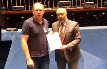 Presidente da Câmara Luis Weber faz encaminhamentos visando o desenvolvimento de São Lourenço do Sul em Brasília