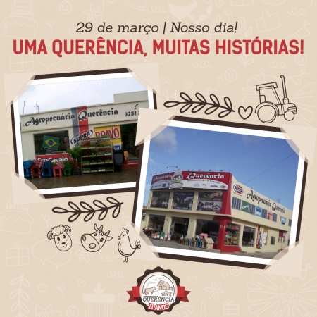 Agropecuária Querência completa 11 anos com produtos de qualidade e ótimo atendimento