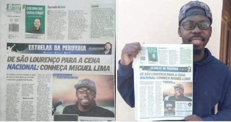 Miguel Lima é destaque no Jornal Diário Gaúcho