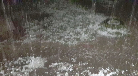 Chuva de pedra atingiu SLS na cidade e interior, trazendo prejuízos nas lavouras