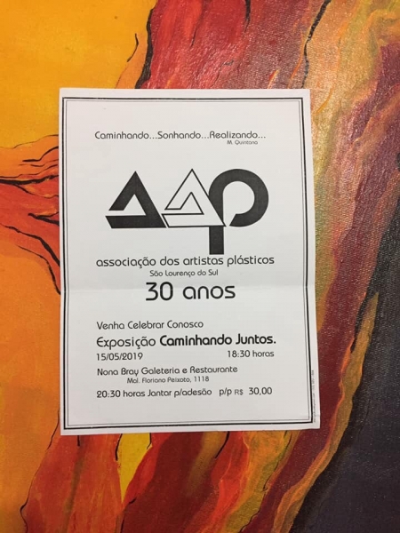 Associação dos Artistas Plásticos realiza exposição nesta quarta-feira