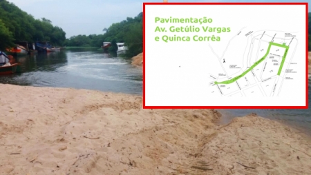 Pavimentação da orla do Arroio Carahá deve iniciar nos próximos 30 dias
